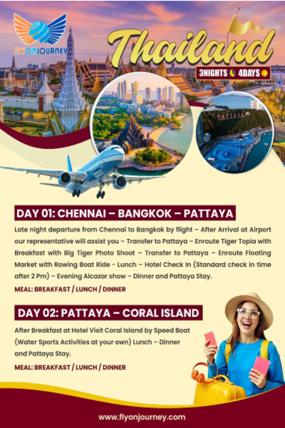 Thailand (3 Nights and 4 Days)